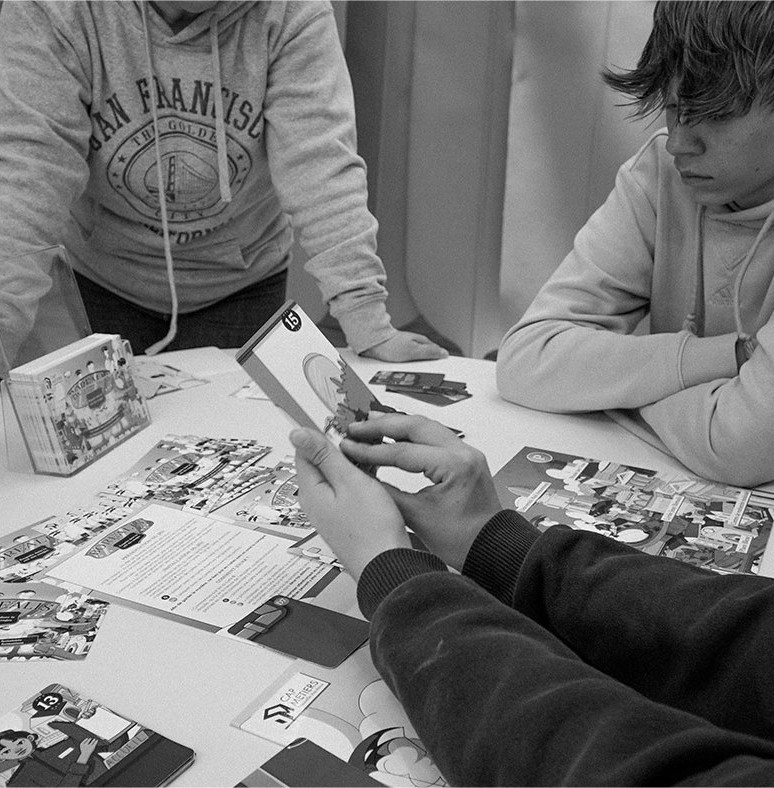 Café Boréalis : animer des ateliers avec notre jeu métiers [Limoges]